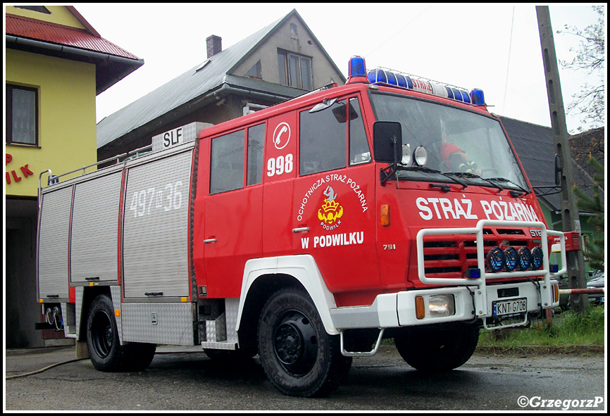 497[K]36 - GBAM 4,2/18+8 Steyr 791/Rosenbauer - OSP Podwilk