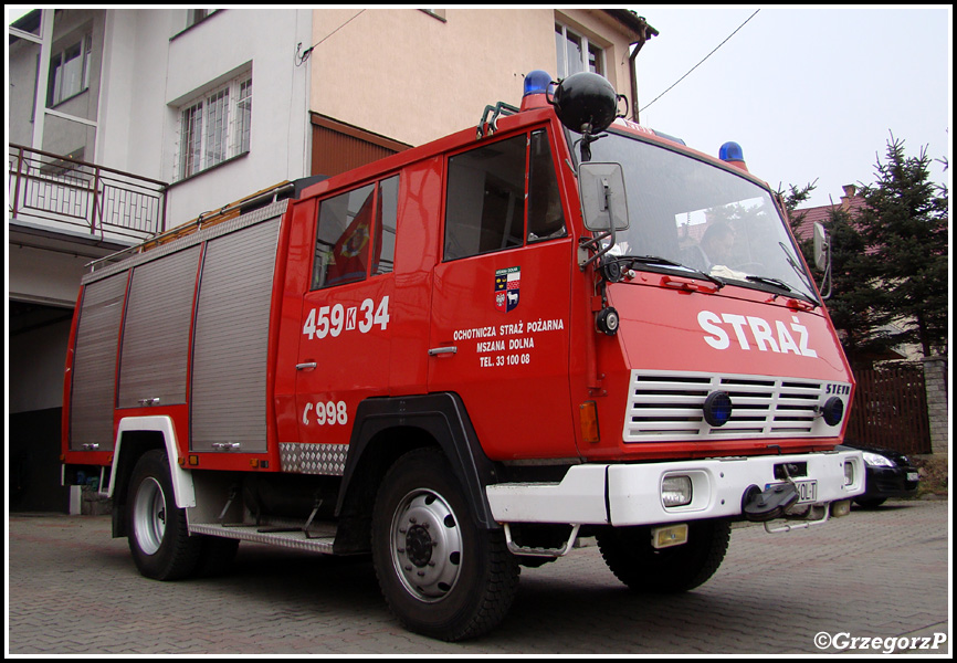 459[K]34 - GBA 2,1/18 Steyr 790/Rosenbauer - OSP Mszana Dolna