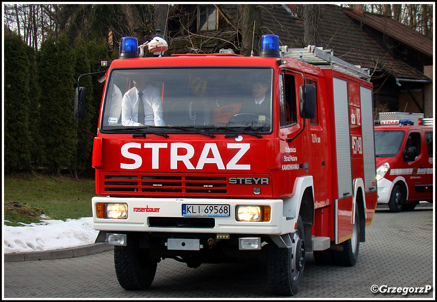 457[K]90 - GBA 2/16 Steyr 12S23/Rosenbauer - OSP Kamionka Mała