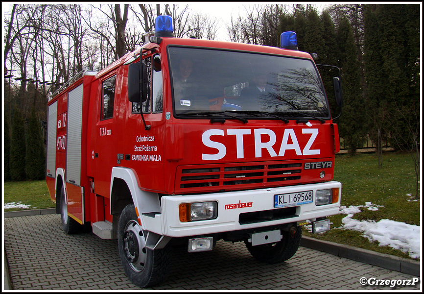 457[K]90 - GBA 2/16 Steyr 12S23/Rosenbauer - OSP Kamionka Mała