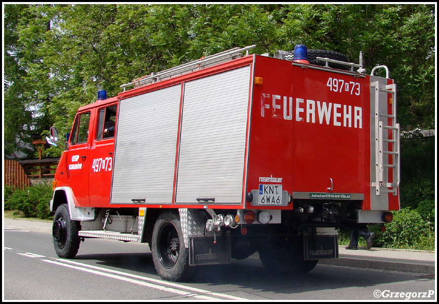 497[K]73 - GBA 2/16 Steyr 690/Rosenbauer - OSP KnurÃ³w