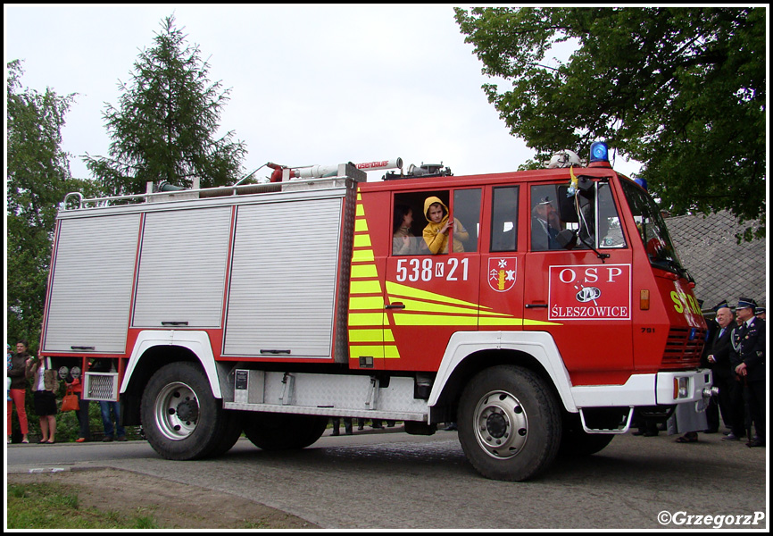 538[K]21 - GBA 3/28 Steyr 791/Rosenbauer - OSP Åšleszowice