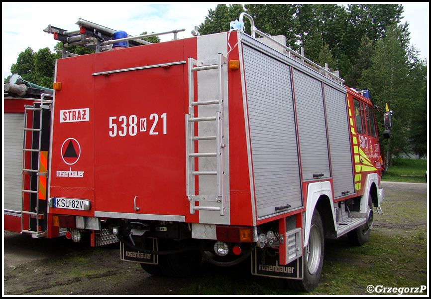 538[K]21 - GBA 3/28 Steyr 791/Rosenbauer - OSP Åšleszowice