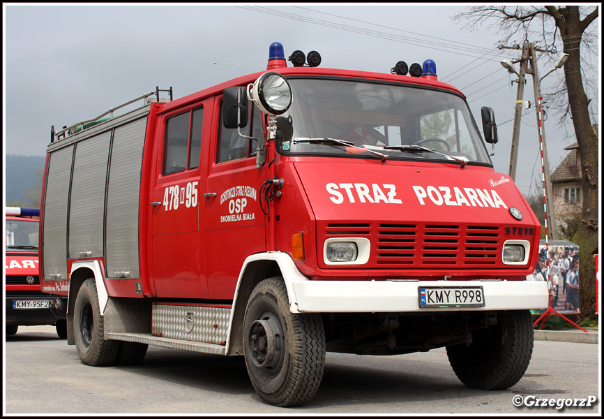 478[K]95 - GBA 2/16 Steyr 690/Rosenbauer - OSP Skomielna BiaÅ‚a*