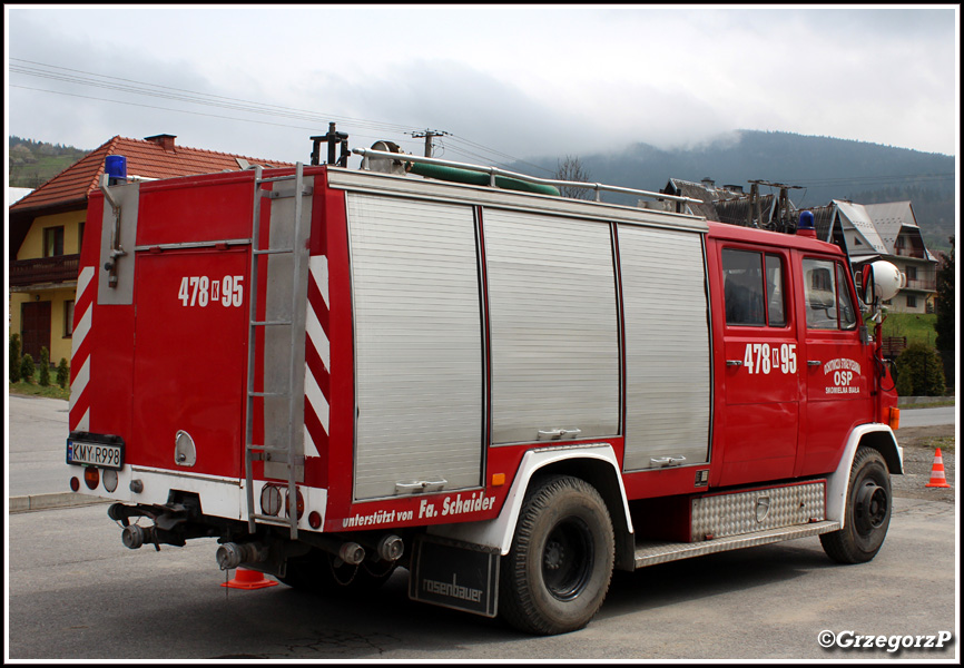 478[K]95 - GBA 2/16 Steyr 690/Rosenbauer - OSP Skomielna BiaÅ‚a*