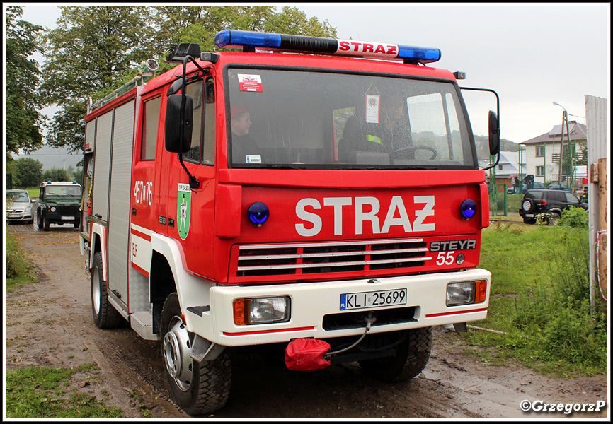 457[K]76 - GBA 1,8/18 Steyr 12S23/Rosenbauer - OSP Zalesie