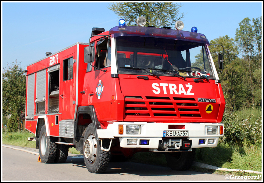 539[K]76 - GBA 3,5/16 Steyr 791/Moto Truck - OSP Toporzysko