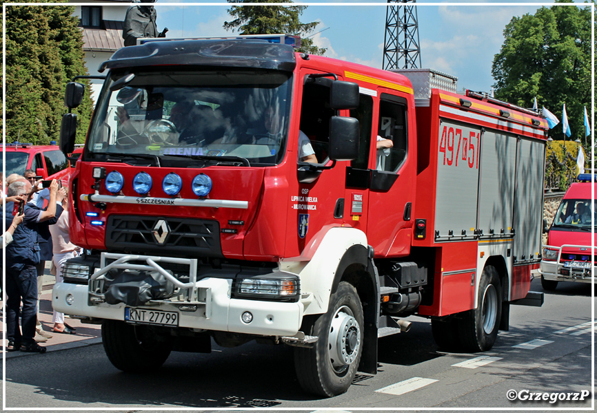 497[K]51 - GBA 3/16 Renault Range D16/SzczÄ™Å›niak - OSP Lipnica Wielka Murowanica