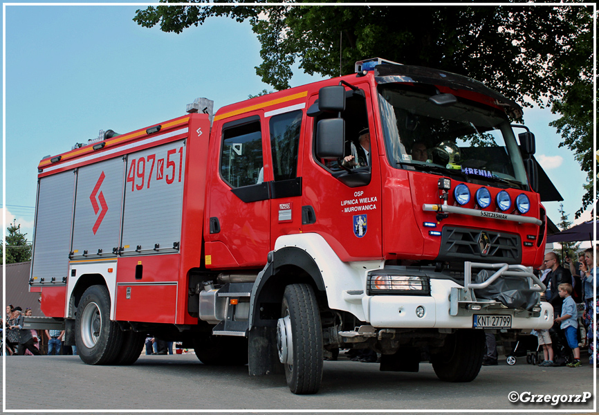 497[K]51 - GBA 3/16 Renault Range D16/SzczÄ™Å›niak - OSP Lipnica Wielka Murowanica