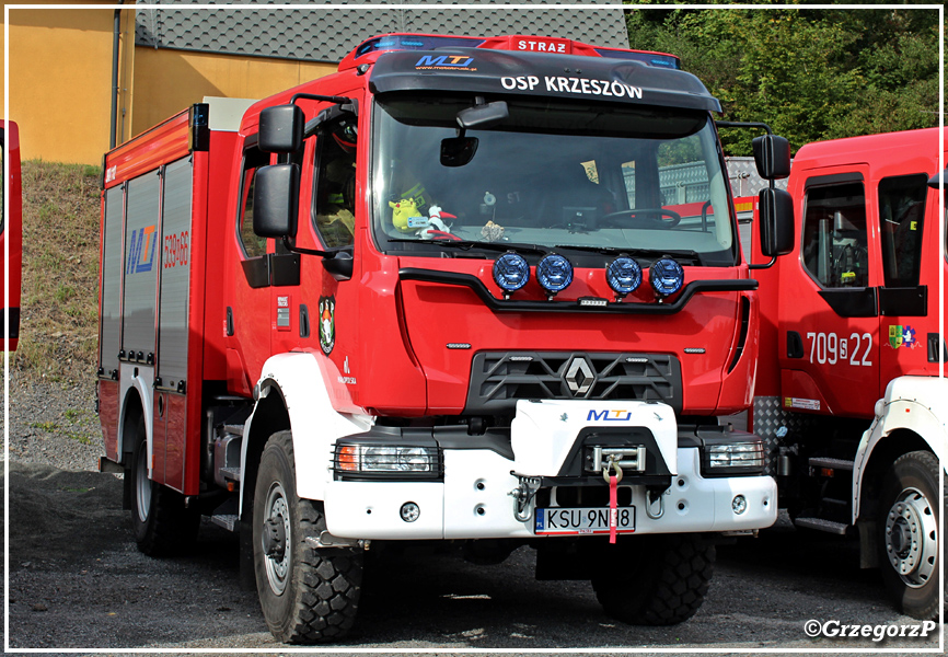 539[K]66 - GBA 2,5/32 Renault D14/Moto-Truck - OSP KrzeszÃ³w