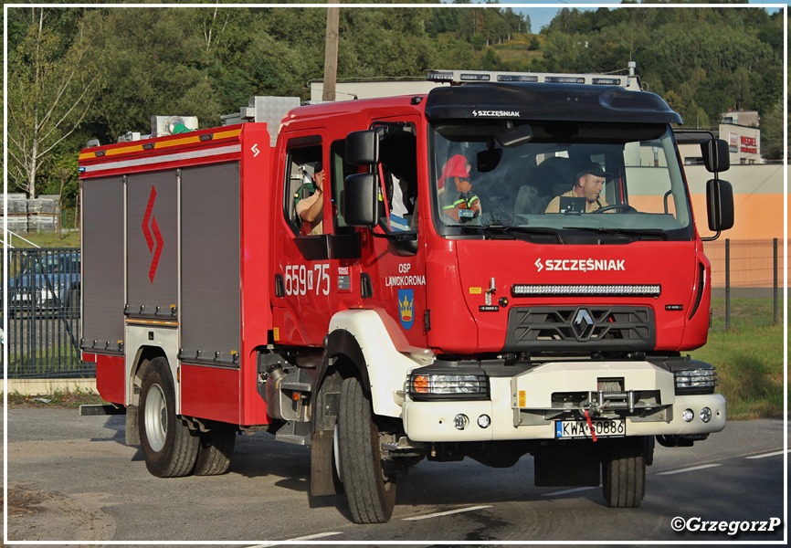 559[K]75 - GBA 3/28 Renault D16/Szczęśniak - OSP Lanckorona