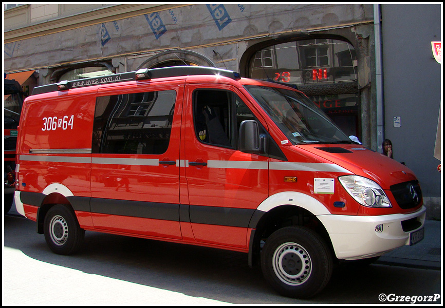 306[K]64 - SLRchem Mercedes Benz Sprinter 319 CDI/Wawrzaszek - JRG 6 KrakÃ³w