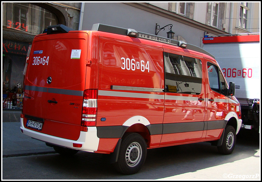 306[K]64 - SLRchem Mercedes Benz Sprinter 319 CDI/Wawrzaszek - JRG 6 KrakÃ³w