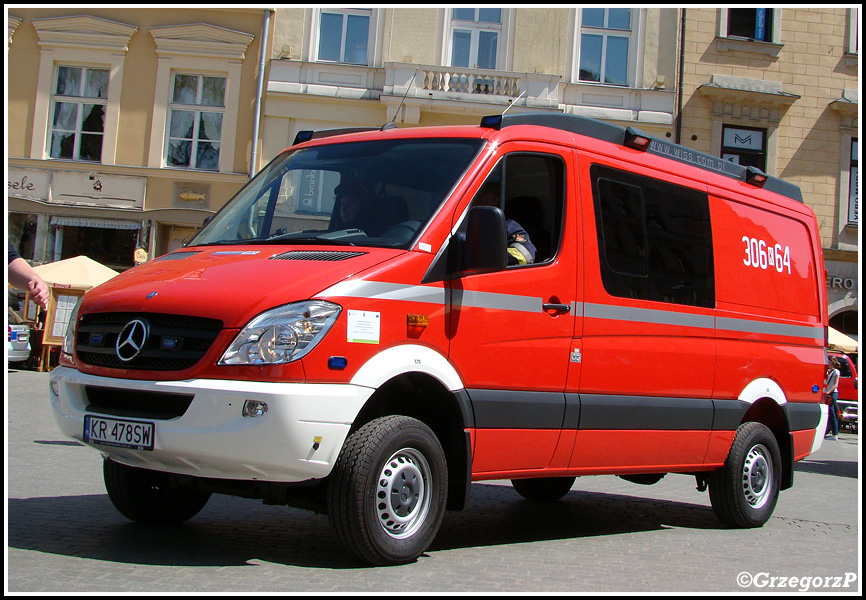 306[K]64 - SLRchem Mercedes Benz Sprinter 319 CDI/Wawrzaszek - JRG 6 KrakÃ³w