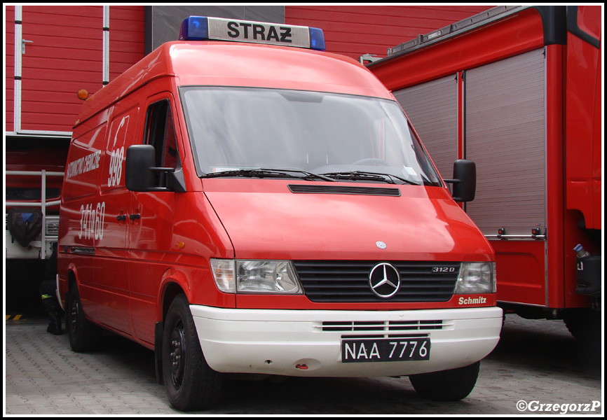 341[K]60 - SLRchem Mercedes Benz Sprinter 312D/Schmitz - JRG 1 Nowy Sącz