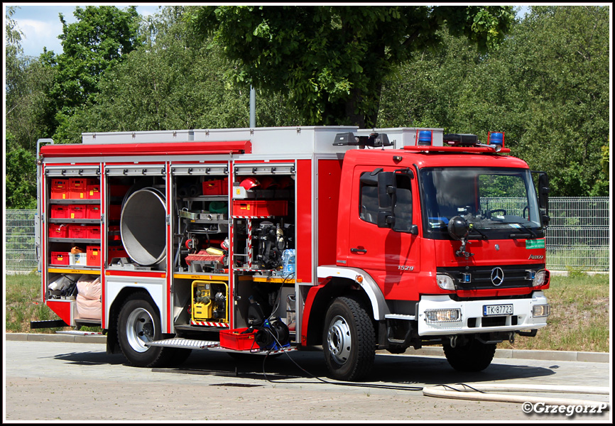 301[T]60 - SRchem Mercedes Benz Atego 1526/Szczęśniak - JRG 1 Kielce