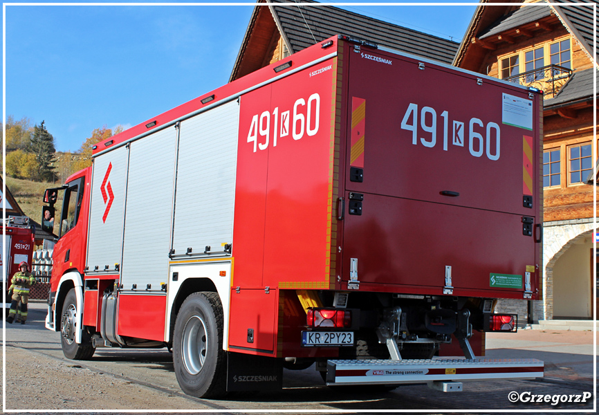 491[K]60 - SRchem Scania P500/SzczÄ™Å›niak - JRG Nowy Targ