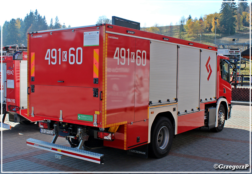 491[K]60 - SRchem Scania P500/SzczÄ™Å›niak - JRG Nowy Targ
