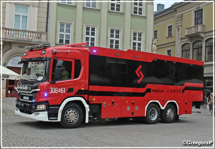 306[K]61 - SCRchem Scania P370/SzczÄ™Å›niak - JRG 6 KrakÃ³w