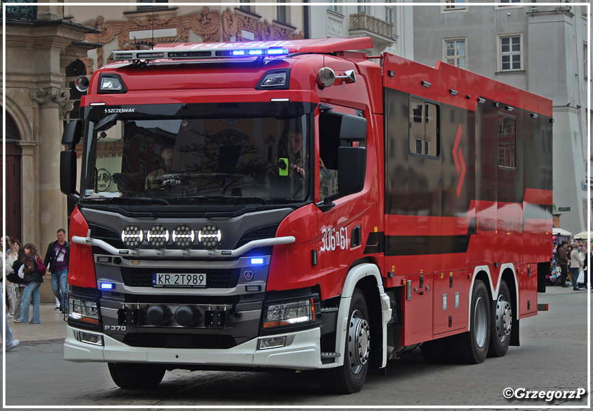 306[K]61 - SCRchem Scania P370/SzczÄ™Å›niak - JRG 6 KrakÃ³w