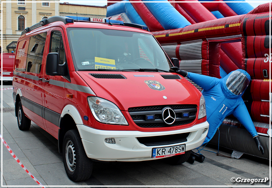 306[K]64 - SLRchem Mercedes Benz Sprinter 319 CDI/Wawrzaszek - JRG 6 KrakÃ³w