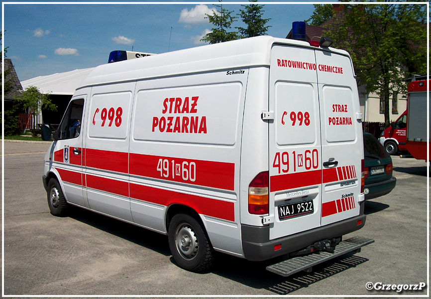 491[K]60 - SLRchem Mercedes Benz Sprinter 308D/Schmitz - JRG Nowy Targ*