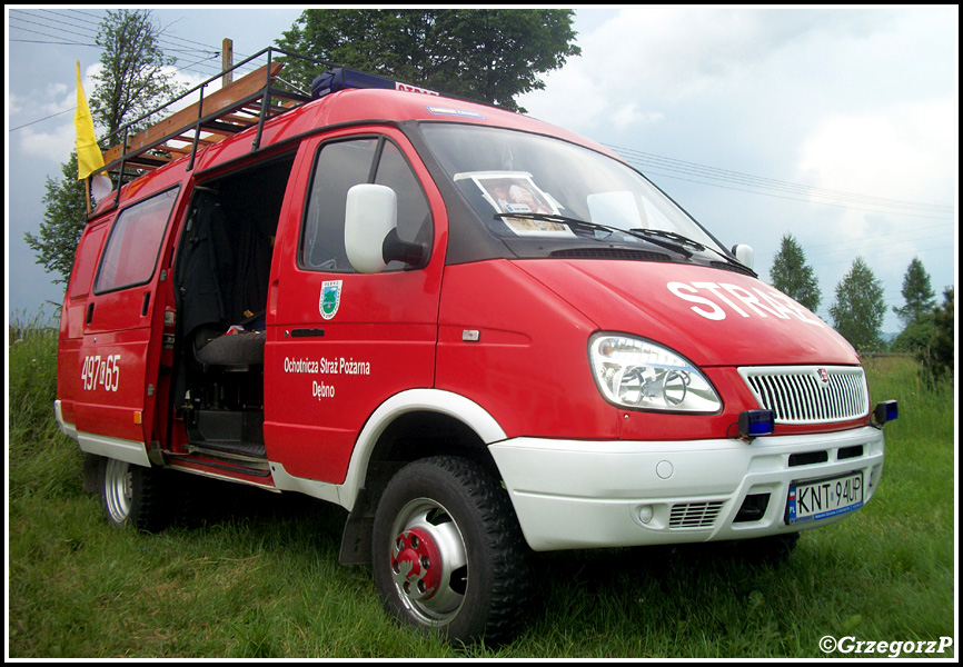 497[K]65 - GLM GAZ Gazela/Moto Truck - OSP DÄ™bno