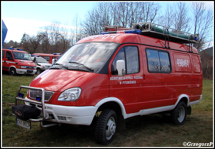 498[K]64 - GLM GAZ Gazela/Moto Truck - OSP Pitoniówka