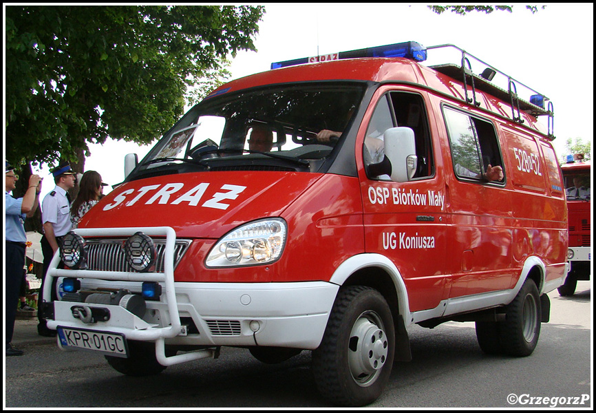 528[K]52 - GLM GAZ Gazela/Moto Truck - OSP BiÃ³rkÃ³w MaÅ‚y