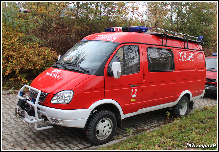 329[K[69 - GLM GAZ Gazela/Moto Truck - OSP MiÄ™kinia*