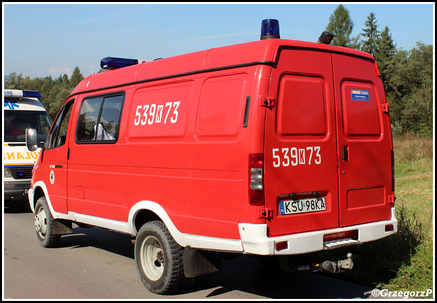 539[K]73 - GLM GAZ Gazela/Moto Truck - OSP KurÃ³w