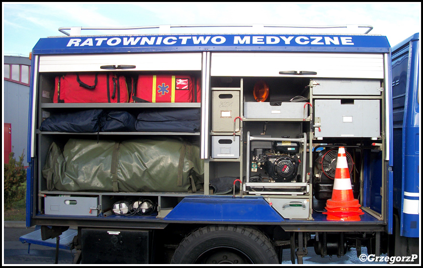 305[K]58 - SRmed  Iveco Magirus 90-16/Wackenhut - JRG 5 KrakÃ³w*