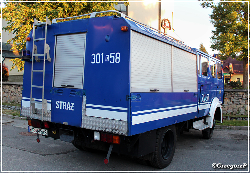 301[K]58 - SRmed  Iveco Magirus 90-16/Wackenhut - JRG 1 KrakÃ³w*