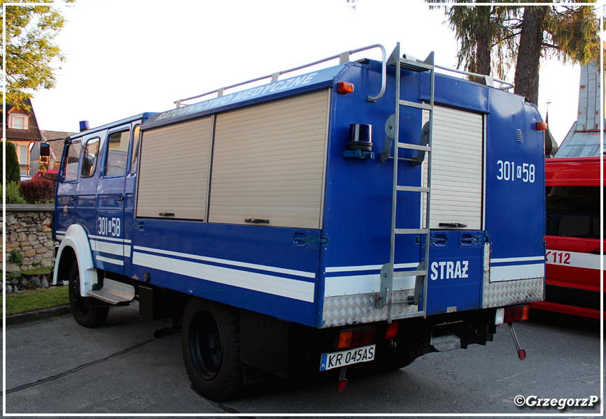 301[K]58 - SRmed  Iveco Magirus 90-16/Wackenhut - JRG 1 KrakÃ³w*