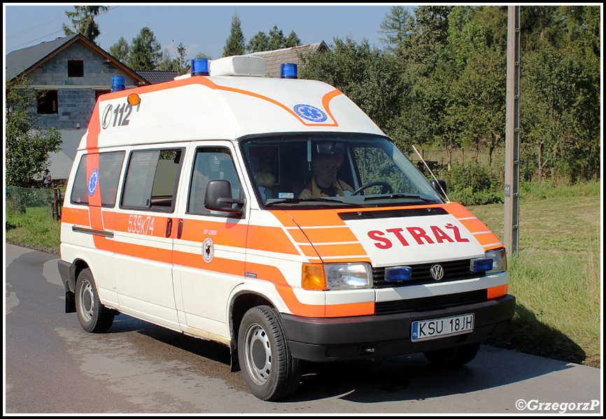 539[K]74 - SLRmed Volkswagen Transporter T4 - GRM OSP Kurów