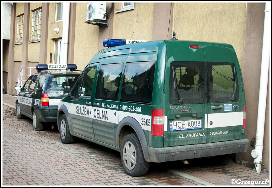35/04 & 35/05 - Ford Tourneo Connect - SÅ‚uÅ¼ba Celna Nowy Targ