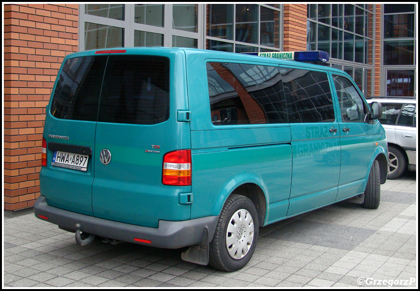 Volkswagen Transporter T5 - Straż Graniczna