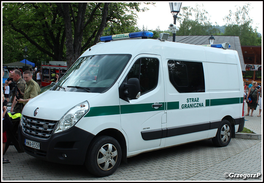 HWA B559 - Renault Master F3300 125 dCi/Gruau - Straż Graniczna