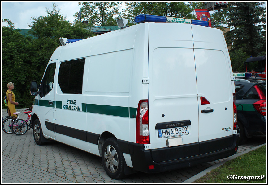 HWA B559 - Renault Master F3300 125 dCi/Gruau - Straż Graniczna