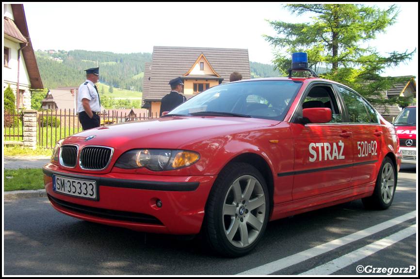 520[S]92 - SLOp BMW 330d - KM PSP Mysłowice