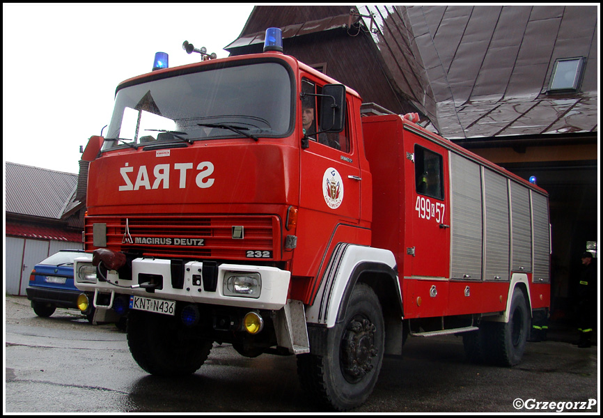 499[K]57 - GCBM 4,5/12 Magirus Deutz 232D17 - OSP Łopuszna*