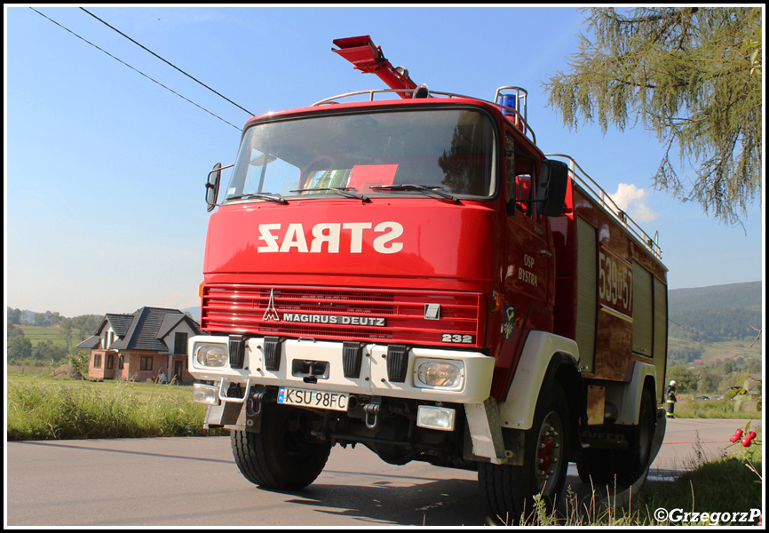 539[K]57 - GCBA 5/24 Magirus Deutz 232D17/Magirus - OSP Bystra Podhalańska