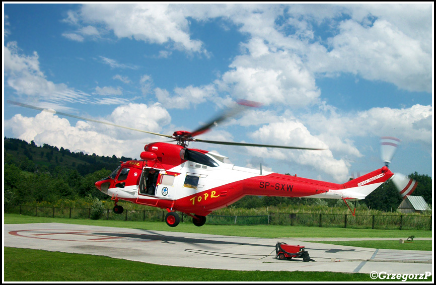 SP-SXW - PZL W-3A Sokół - TOPR