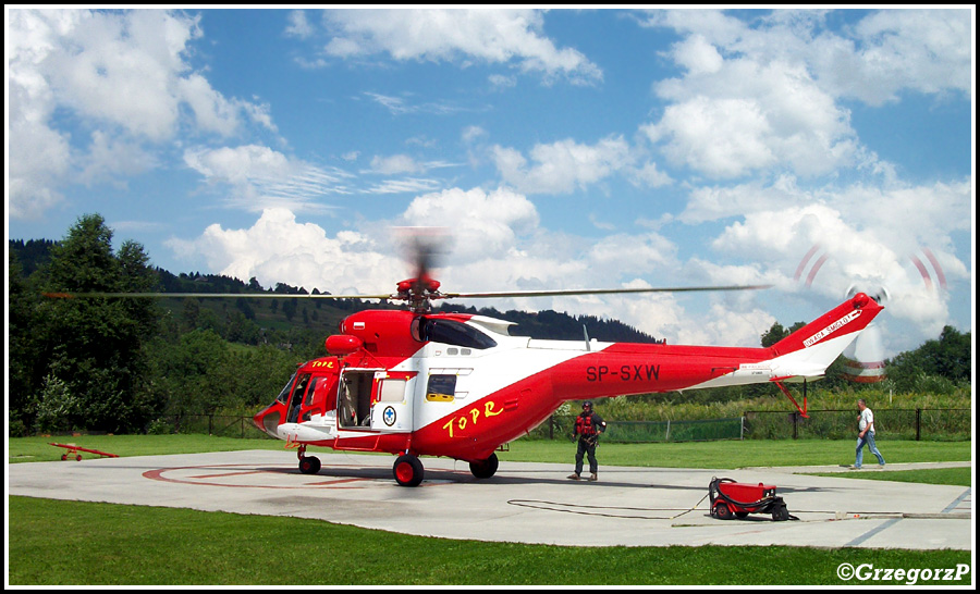 SP-SXW - PZL W-3A Sokół - TOPR