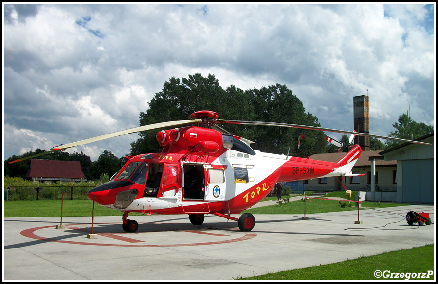 SP-SXW - PZL W-3A Sokół - TOPR