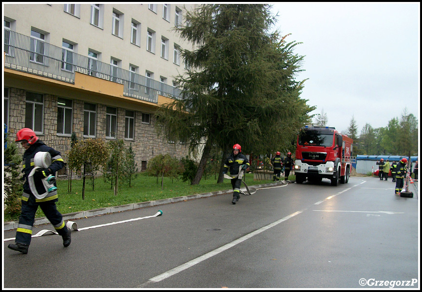 30.09.2010 - Zakopane, ul. Kamieniec 10 - Manewry KSRG powiatu tatrzaÅ„skiego