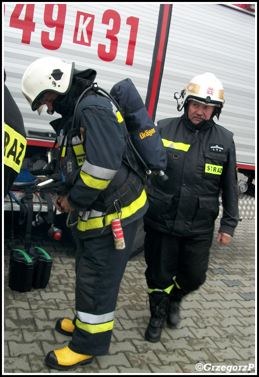 30.09.2010 - Zakopane, ul. Kamieniec 10 - Manewry KSRG powiatu tatrzaÅ„skiego