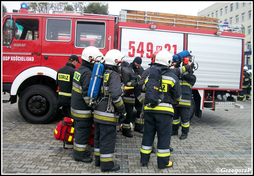 30.09.2010 - Zakopane, ul. Kamieniec 10 - Manewry KSRG powiatu tatrzaÅ„skiego