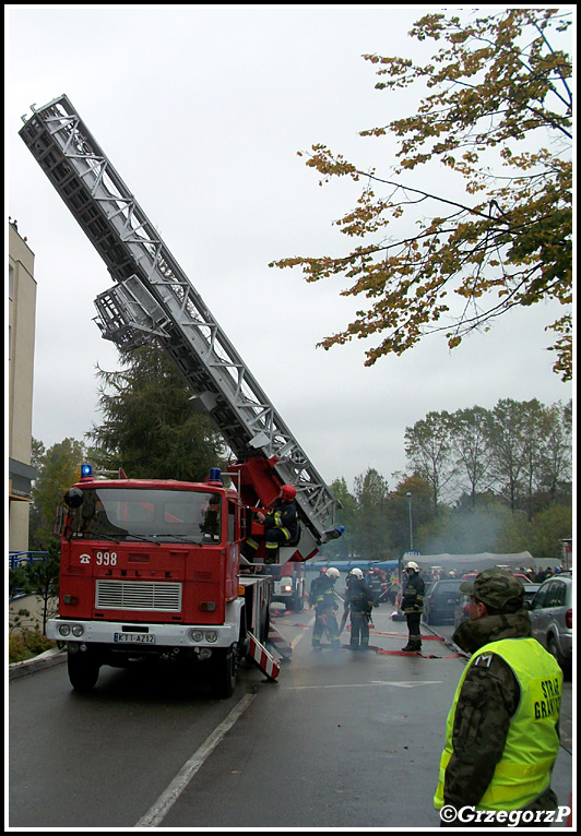 30.09.2010 - Zakopane, ul. Kamieniec 10 - Manewry KSRG powiatu tatrzaÅ„skiego