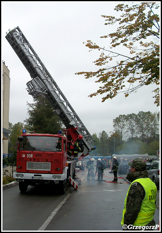 30.09.2010 - Zakopane, ul. Kamieniec 10 - Manewry KSRG powiatu tatrzańskiego